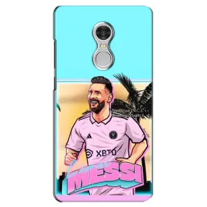 Чохли для Ксяомі Редмі 5 - Лео Мессі Маямі (Майами Месси)