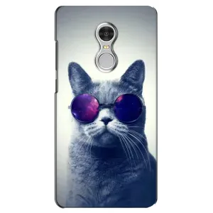 Чохол з принтом для Xiaomi Redmi 5 (AlphaPrint) Модні коти (Стильний кіт)