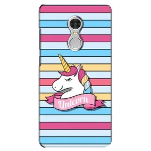 Чехол для Редми 5 - (Единорожки - Новинки) (AlphaPrint) (Unicorn)