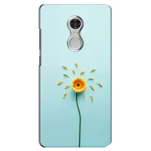 Чехлы с Цветами для Xiaomi Redmi 5 (VPrint) (Желтый цветок)