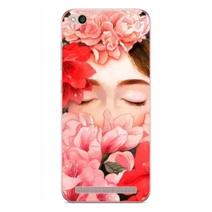 Чехлы (ART) Цветы на Xiaomi Redmi 5A (VPrint) (Очі в квітах)
