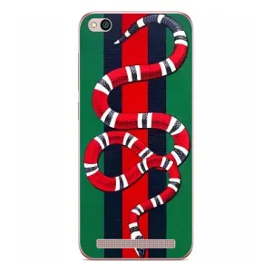 Чехлы ГУЧЧИ для Редми 5А (AlphaPrint) (Gucci змия)