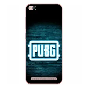 Чехол PUBG для Редми 5А (AlphaPrint) (Лого PUBG)