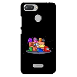 Чохли Амонг Ас для Xiaomi Redmi 6 (AlphaPrint) (Амонг-ас)