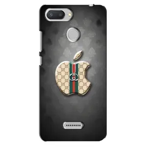 Чехлы ГУЧЧИ для Редми 6 (AlphaPrint) (Apple gucci)