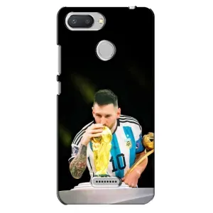 Чохли для Xiaomi Redmi 6 (Leo чемпіон) (AlphaPrint) (Кубок Мессі)