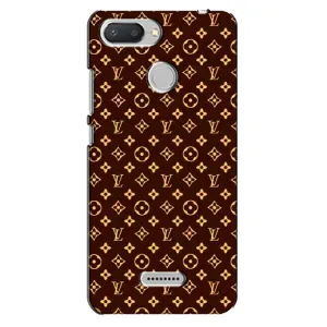 Чохли Луі Вітон для Xiaomi Redmi 6 (AlphaPrint - LOUIS VUITTON) (лого LOUIS VUITTON)