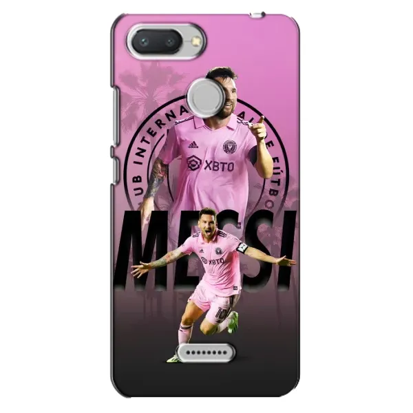 Чохол з принтом «Messi Miami» для Xiaomi Redmi 6 Чохол з принтом «Messi Miami» для Xiaomi Redmi 6