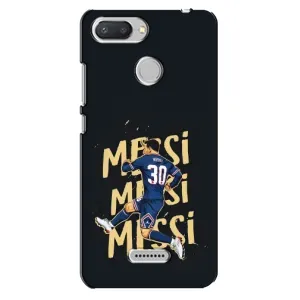 Чохли для Xiaomi Redmi 6 (Leo чемпіон) (AlphaPrint) (Messi ПСЖ)