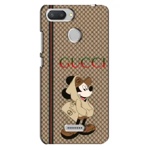 Чехлы ГУЧЧИ для Редми 6 (AlphaPrint) (Mickey GUCCI)