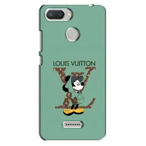 Чохли Луі Вітон для Xiaomi Redmi 6 (AlphaPrint - LOUIS VUITTON) (Міккі Маус LV)