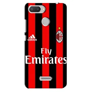 Чохли для Xiaomi Redmi 6 (VPrint) - Футбольні клуби (Milan)