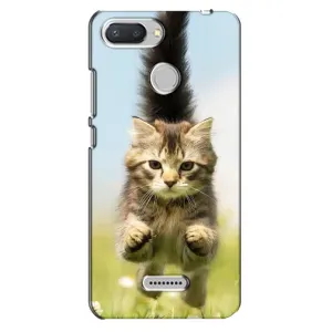 Чохли з Котиками для Xiaomi Redmi 6 (VPrint) (Прижок кота)