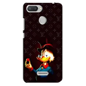 Чехли для Xiaomi Redmi 6 - Скрудж МакДак Louis Vuitton (PREMIUMPrint) (Скрудж з ботліантом)