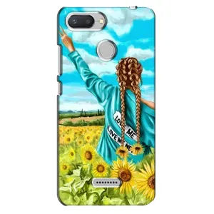 Чехол для Патриота Украины Xiaomi Redmi 6 - (AlphaPrint) (Украиночка)