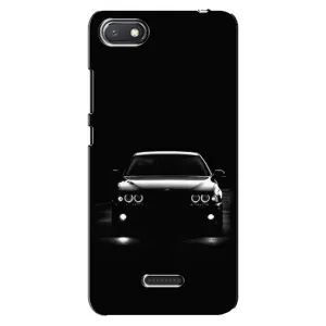 Чехол для Редми 6А - с принтом БМВ (AlphaPrint) (Машина BMW)