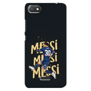 Чохли для Xiaomi Redmi 6A (Leo чемпіон) (AlphaPrint) (Messi ПСЖ)