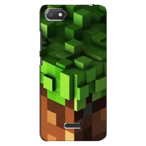Чохол Майнкрафт на Xiaomi Redmi 6A (AlphaPrint) Minecraft (текстура Майнкрафт)