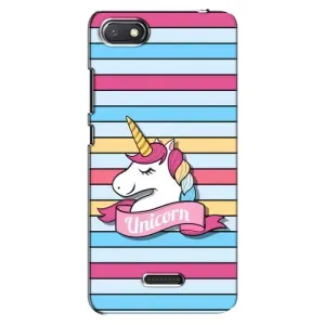 Чехол для Редми 6А - (Единорожки - Новинки) (AlphaPrint) (Unicorn)