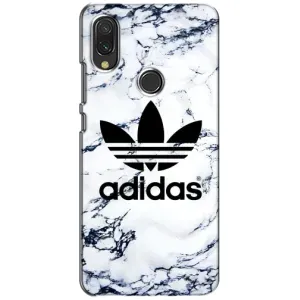 Чехлы Адидас для Xiaomi Redmi 7 (AlphaPrint) (Адидас на мраморе)