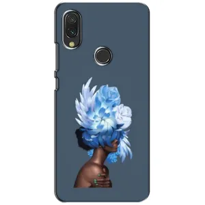 Чехлы (ART) Цветы на Xiaomi Redmi 7 (VPrint) (Цветы на голове)