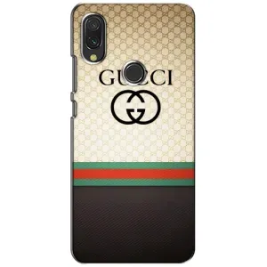 Чехлы ГУЧЧИ для Редми 7 (AlphaPrint) (GUCCI стиль)
