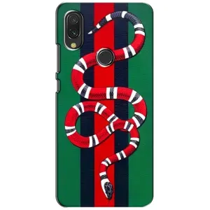 Чехлы ГУЧЧИ для Редми 7 (AlphaPrint) (Gucci змия)