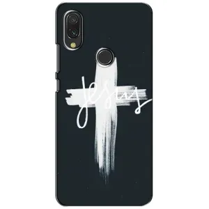 Чехол для Xiaomi Redmi 7 (AlphaPrint) - (Христианские) (Иисус)