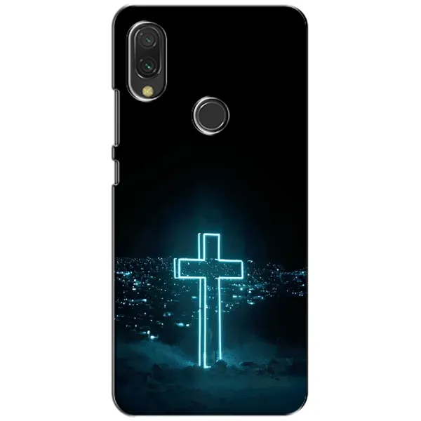 Чехол с принтом «Крест и город» для Xiaomi Redmi 7 Чехол с принтом «Крест и город» для Xiaomi Redmi 7