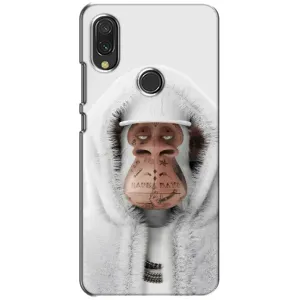 Чехлы с Обезьянами NFT для Xiaomi Redmi 7 (AlphaPrint) (обезьяна NFT в тату)