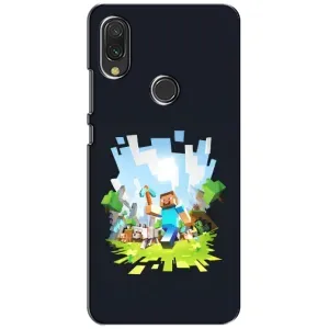 Чохол Майнкрафт на Xiaomi Redmi 7 (AlphaPrint) Minecraft (персонажі Minecraft)