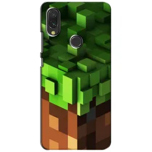 Чохол Майнкрафт на Xiaomi Redmi 7 (AlphaPrint) Minecraft (текстура Майнкрафт)