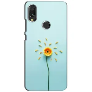 Чехлы с Цветами для Xiaomi Redmi 7 (VPrint) (Желтый цветок)