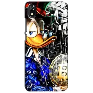 Чехлы для Редми 7А - Scrooge MagDag (PREMIUMPrint) (Биткойн Скрудж)