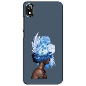 Чехлы (ART) Цветы на Xiaomi Redmi 7A (VPrint) (Цветы на голове)