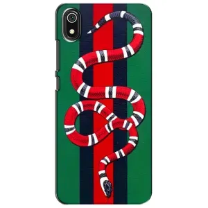 Чехлы ГУЧЧИ для Редми 7А (AlphaPrint) (Gucci змия)