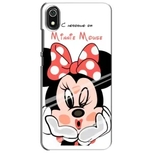 Эксклюзивный чехол для Xiaomi Redmi 7A (AlphaPrint - Мультяшные) (Маус Минни)
