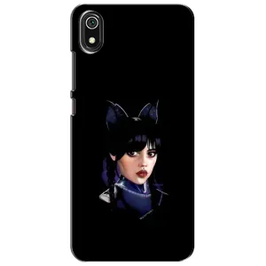 Чехлы Венсдей на Xiaomi Redmi 7A Уэнсдей (AlphaPrint) (серьезная Уэнздей)