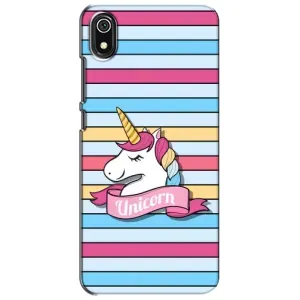Чехол для Редми 7А - (Единорожки - Новинки) (AlphaPrint) (Unicorn)