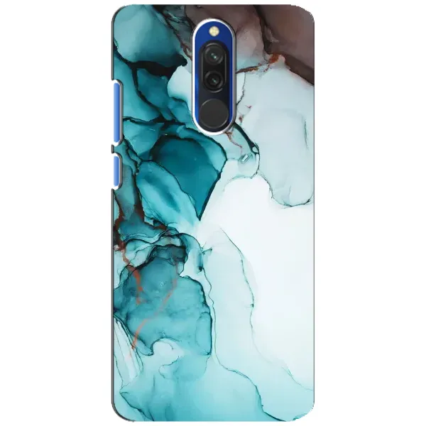 Чохол з принтом «Бірюзовий мрамор» для Xiaomi Redmi 8