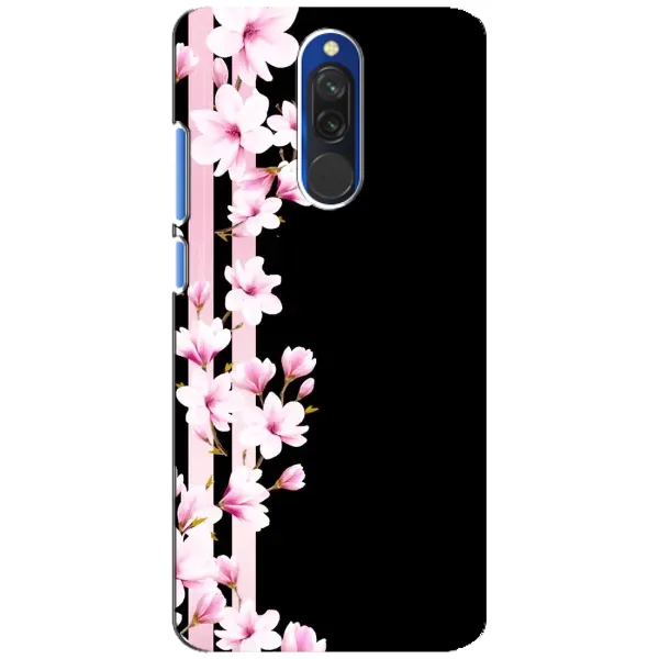 Чохол з принтом «Квіточки» для Xiaomi Redmi 8