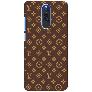 Чохли Луі Вітон для Xiaomi Redmi 8 (AlphaPrint - LOUIS VUITTON) (фон LOUIS VUITTON)