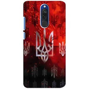 Украинские Чехлы для Xiaomi Redmi 8 с картинкой УПА (AlphaPrint) (ГЕРБ УПА)