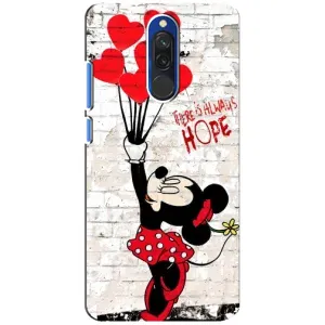 Чехол Disney Mouse Xiaomi Redmi 8 (PREMIUMPrint) (Heart Minni)