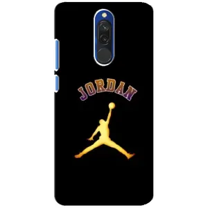 Чехлы для Xiaomi Redmi 8 - с картинкой JORDAN (AlphaPrint) (Jordan Gold)