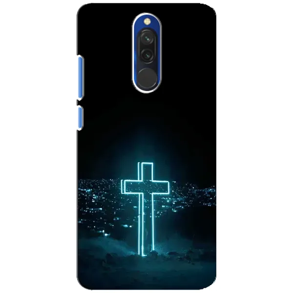 Чехол с принтом «Крест и город» для Xiaomi Redmi 8 Чехол с принтом «Крест и город» для Xiaomi Redmi 8