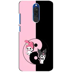 Чехол с кроликом Куроми на Xiaomi Redmi 8 (Куроми Инь Янь)