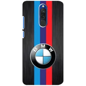 Чохол для Сяомі Редмі 8 - з принтом БМВ (AlphaPrint) (Лого BMW)