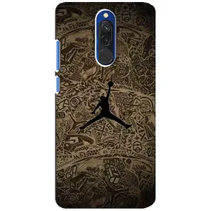 Чехлы для Xiaomi Redmi 8 - с картинкой JORDAN (AlphaPrint) (Logo Jordan)
