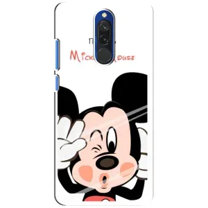 Эксклюзивный чехол для Xiaomi Redmi 8 (AlphaPrint - Мультяшные) (Маус Микки)